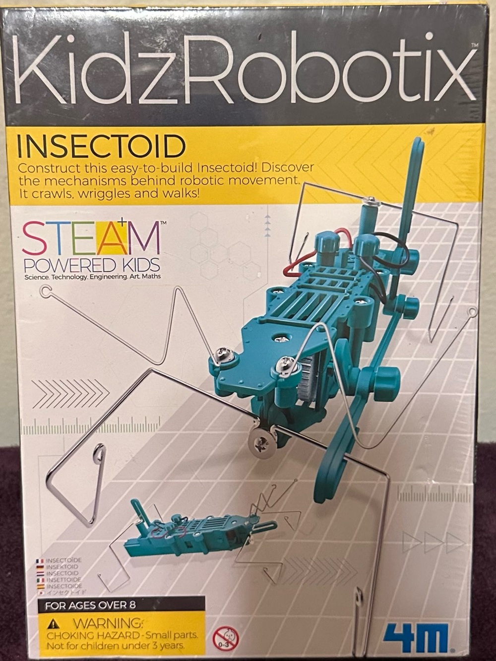 4M Insectoid Robot Science Kit New and Sealed boys or girls ages 8+